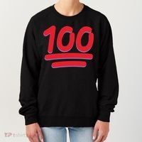 Keep It 100 One Hundred Emoji Women's Sweatshirt thumb 0