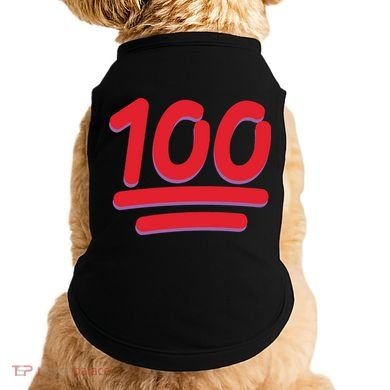 Keep It 100 One Hundred Emoji Doggie Tank