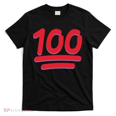 Keep It 100 One Hundred Emoji T-Shirt