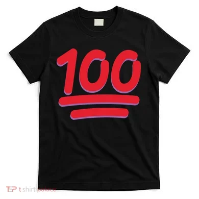 Keep It 100 One Hundred Emoji T-Shirt