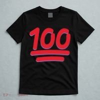 Keep It 100 One Hundred Emoji T-Shirt thumb 5
