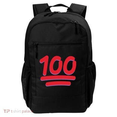 Keep It 100 One Hundred Emoji Backpack