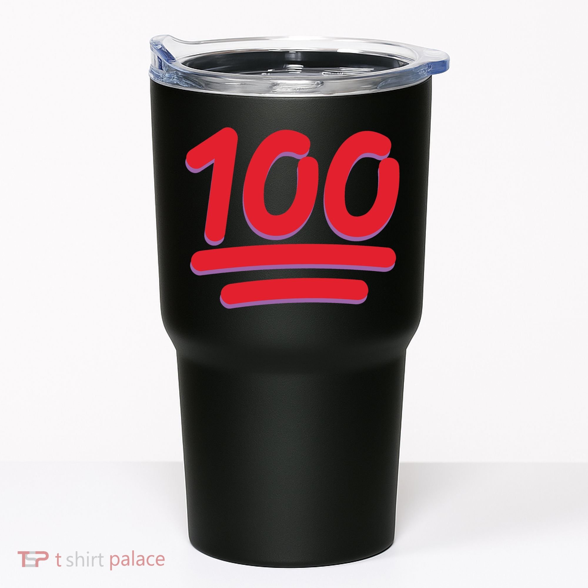 Keep It 100 One Hundred Emoji Tumbler