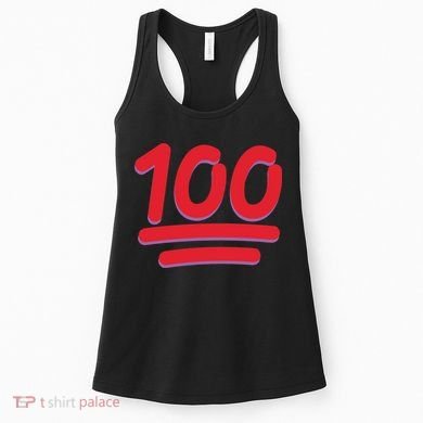 Keep It 100 One Hundred Emoji Women's Tank Top