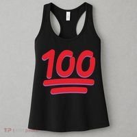 Keep It 100 One Hundred Emoji Women's Tank Top thumb 3