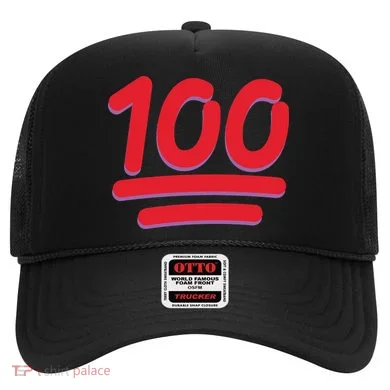 Keep It 100 One Hundred Emoji Hat