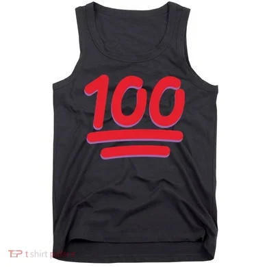 Keep It 100 One Hundred Emoji Tank Top