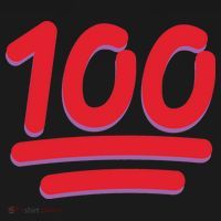 Keep It 100 One Hundred Emoji Tank Top thumb 6