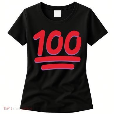 Keep It 100 One Hundred Emoji Women's T-Shirt