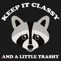 Keep It Classy And A Little Trashy Doggie Tank thumb 4