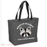 Keep It Classy And A Little Trashy Tote Bag thumb 2