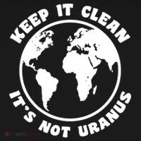 Keep It Clean It's Not Uranus Doggie Tank thumb 4