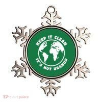 Keep It Clean It's Not Uranus Ornament thumb 0