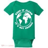 Keep It Clean It's Not Uranus Baby Bodysuit thumb 0