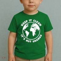 Keep It Clean It's Not Uranus Toddler T-Shirt thumb 2