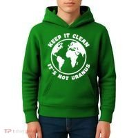 Keep It Clean It's Not Uranus Kids Hoodie thumb 4