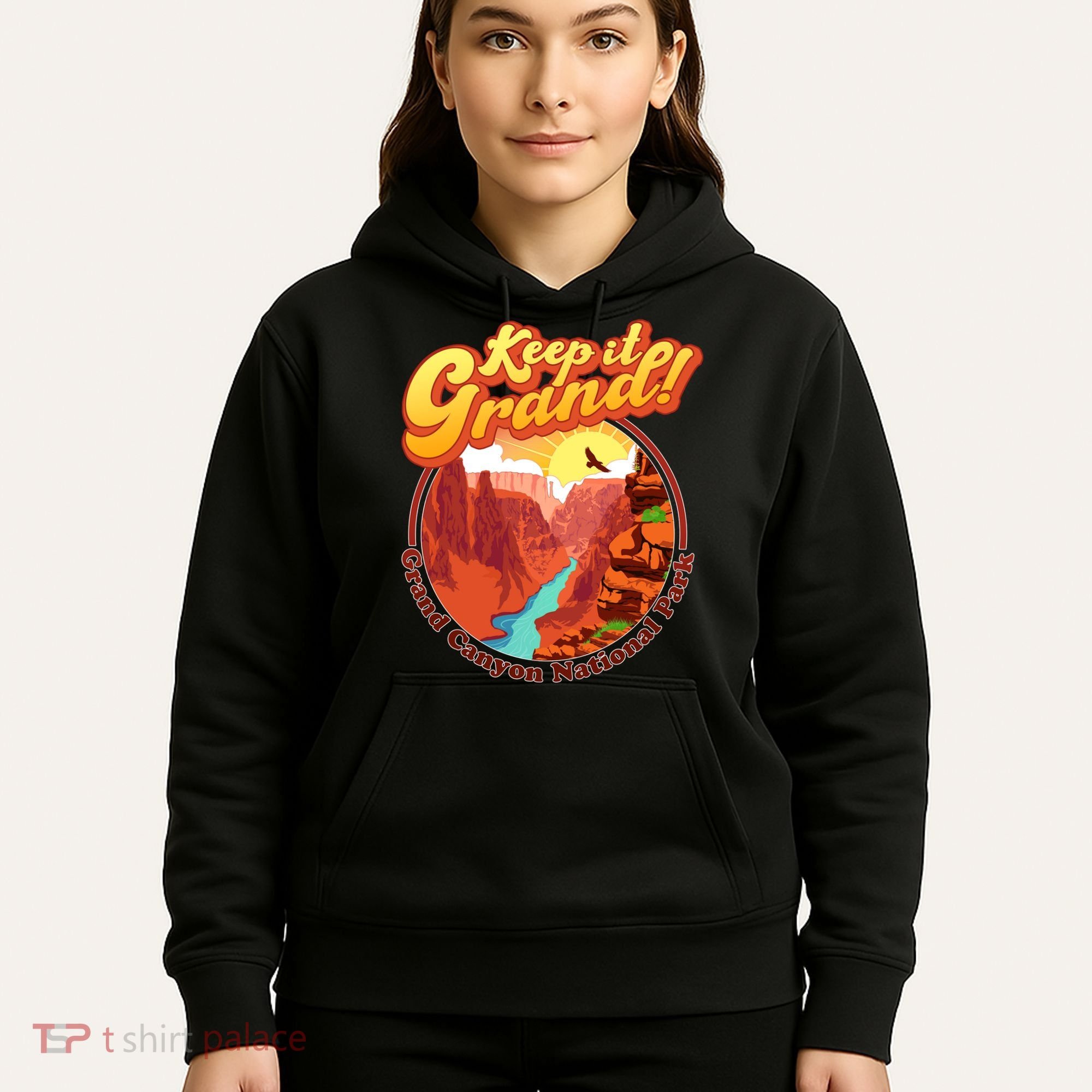 Keep It Grand! Great Canyon National Park Hoodie