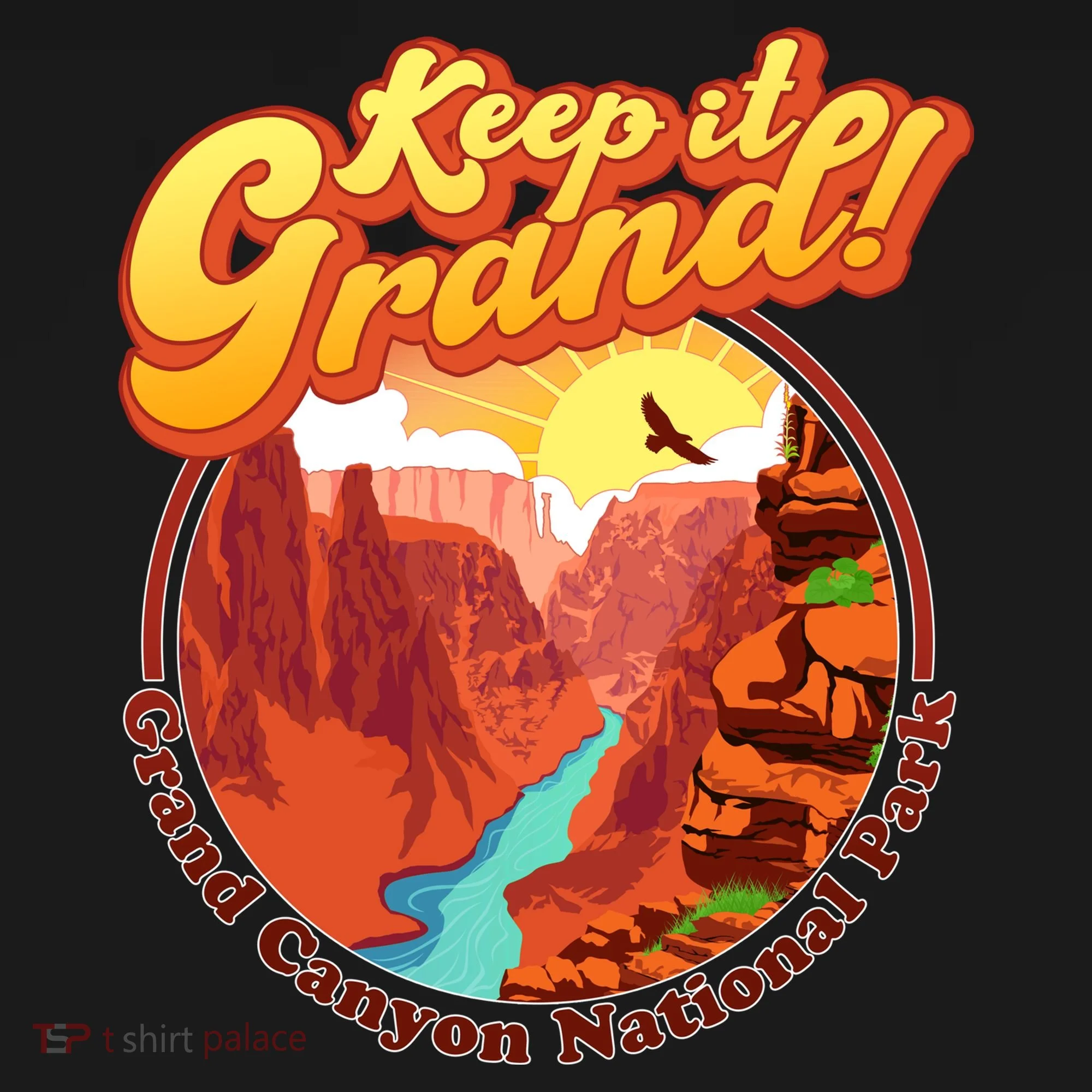 Keep It Grand! Great Canyon National Park Baby Bodysuit