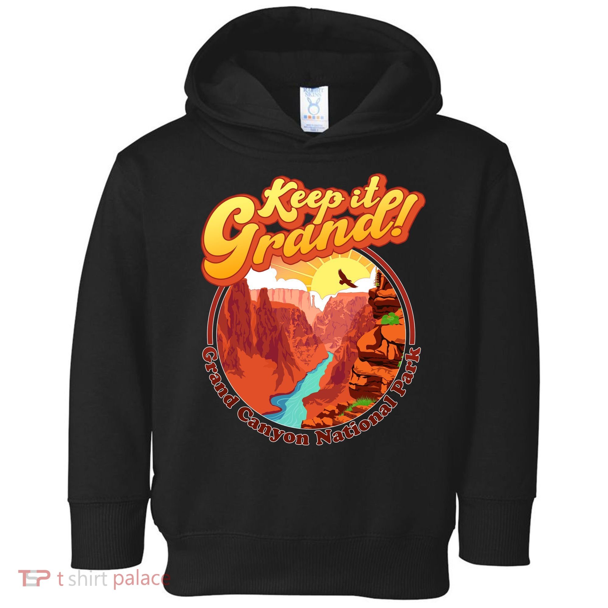 Keep It Grand! Great Canyon National Park Toddler Hoodie
