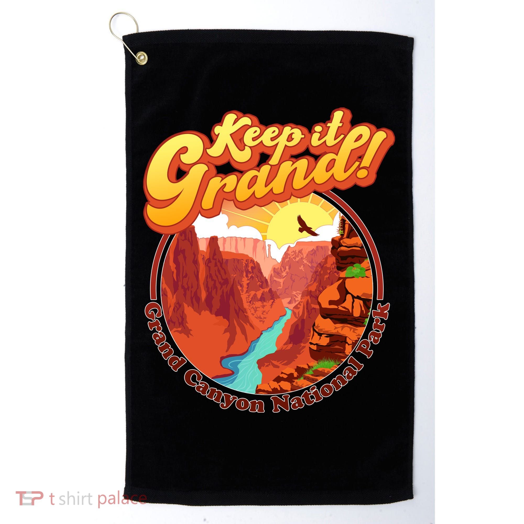 Keep It Grand! Great Canyon National Park Golf Towel