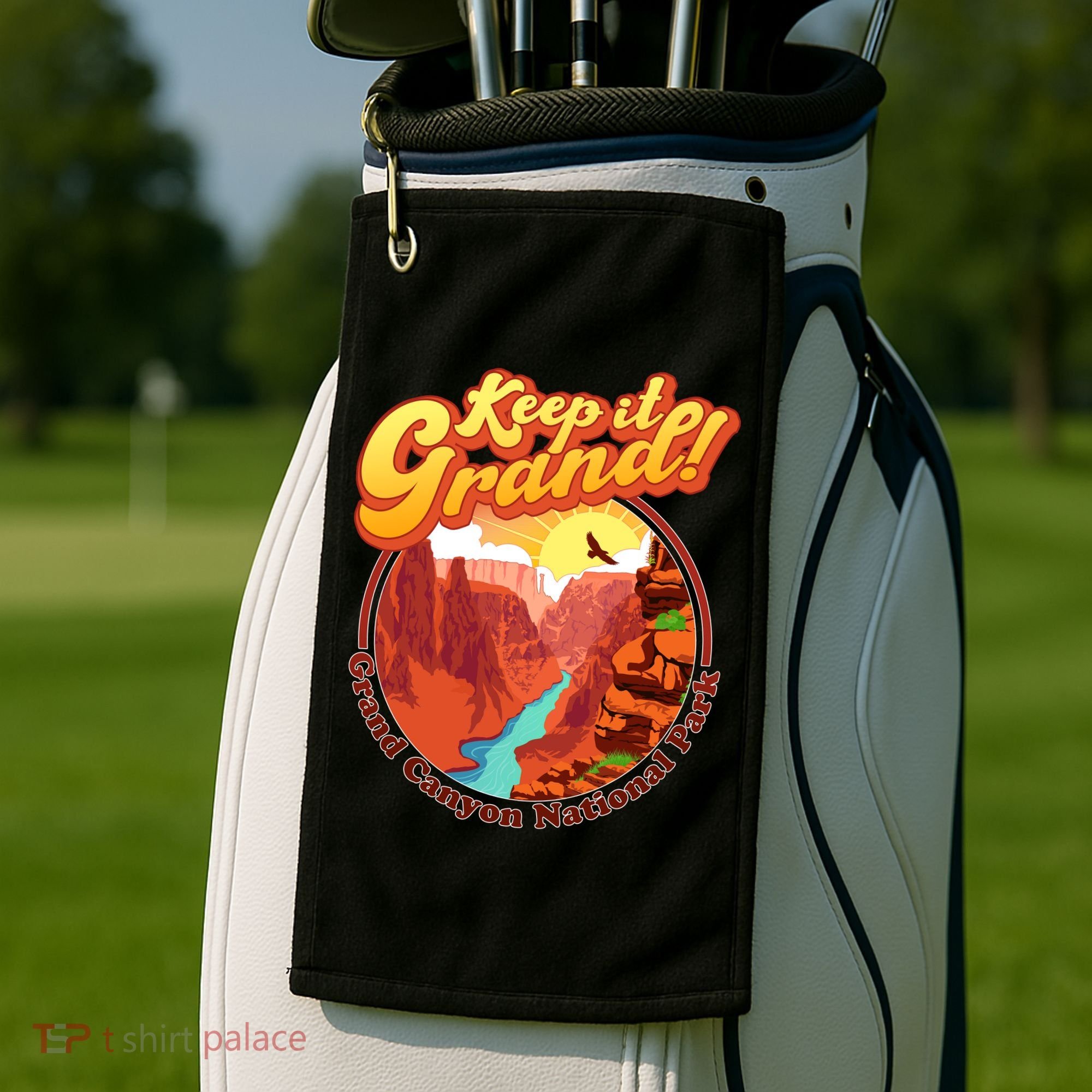 Keep It Grand! Great Canyon National Park Golf Towel