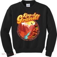 Keep It Grand! Great Canyon National Park Kids Sweatshirt thumb 0