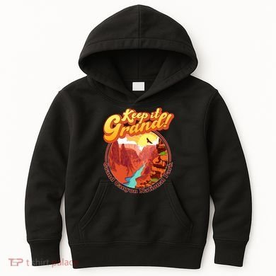 Keep It Grand! Great Canyon National Park Kids Hoodie
