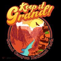 Keep It Grand! Great Canyon National Park Kids Hoodie thumb 5