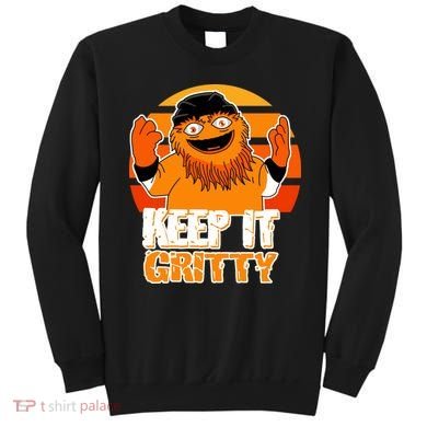 Keep It Gritty Retro Hockey Mascot Sweatshirt