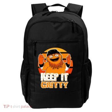 Keep It Gritty Retro Hockey Mascot Backpack