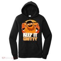Keep It Gritty Retro Hockey Mascot Women's Hoodie thumb 0