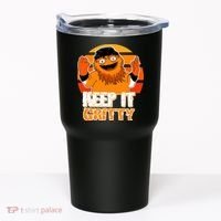 Keep It Gritty Retro Hockey Mascot Tumbler thumb 0