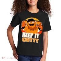 Keep It Gritty Retro Hockey Mascot Kids T-Shirt thumb 2