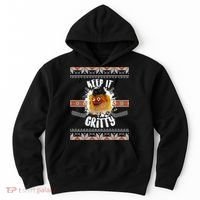 Keep It Gritty Ugly Christmas Sweater Hoodie thumb 0