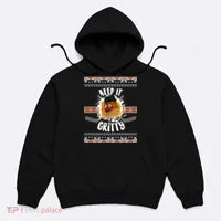 Keep It Gritty Ugly Christmas Sweater Hoodie thumb 0