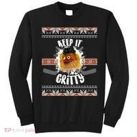 Keep It Gritty Ugly Christmas Sweater Sweatshirt thumb 0