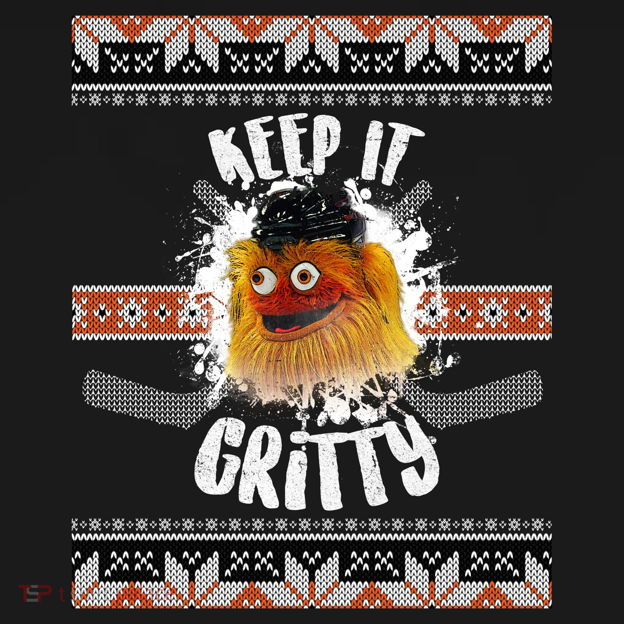 Keep It Gritty Ugly Christmas Sweater Sweatshirt