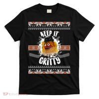 Keep It Gritty Ugly Christmas Sweater T-Shirt thumb 0