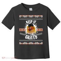 Keep It Gritty Ugly Christmas Sweater Toddler T-Shirt thumb 0
