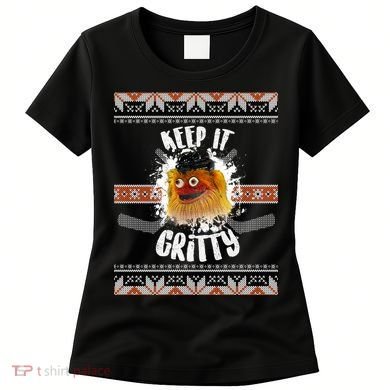 Keep It Gritty Ugly Christmas Sweater Women's T-Shirt