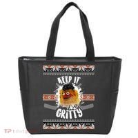 Keep It Gritty Ugly Christmas Sweater Bag thumb 0