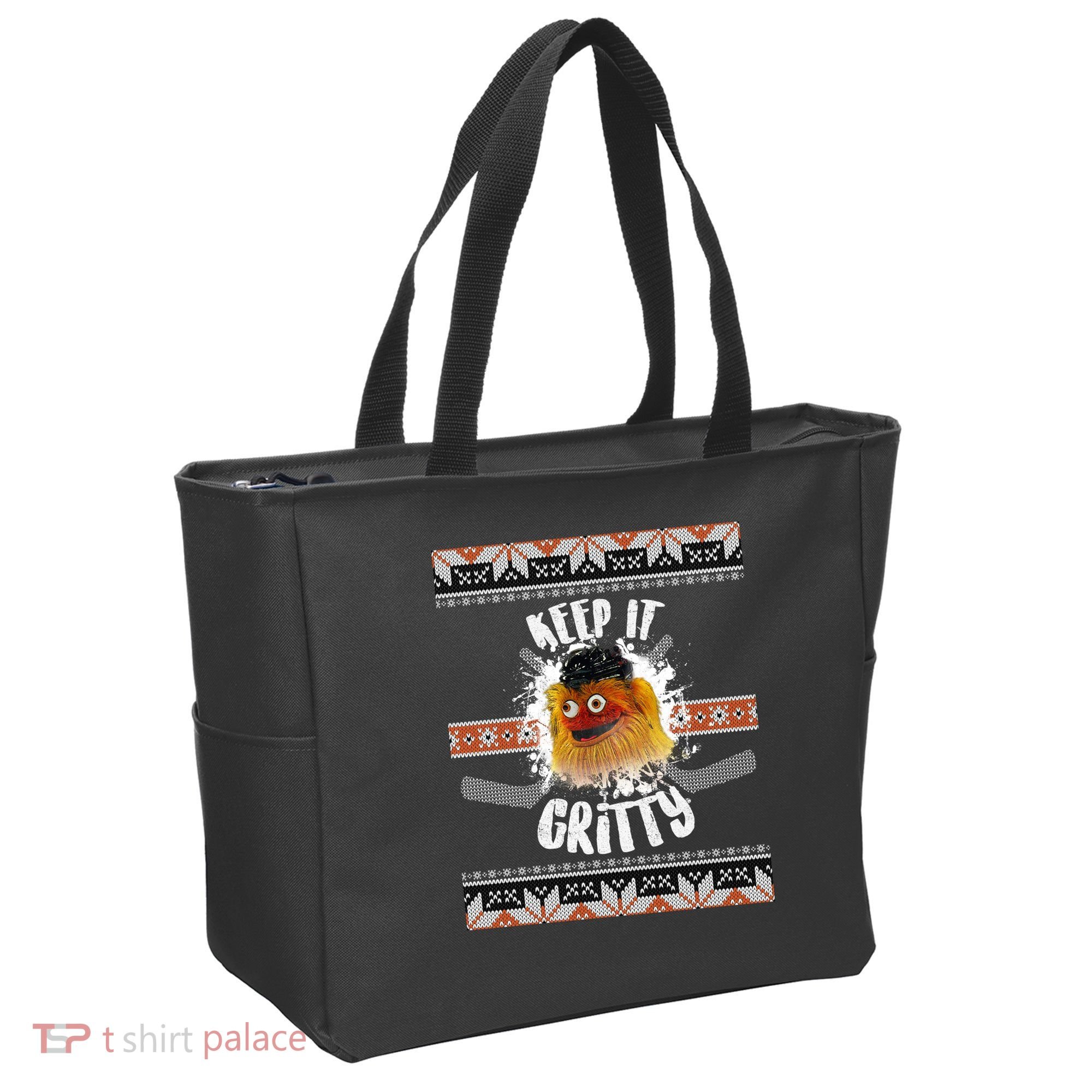 Keep It Gritty Ugly Christmas Sweater Bag