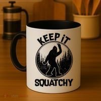 Keep It Squatchy  Coffee Mug thumb 4