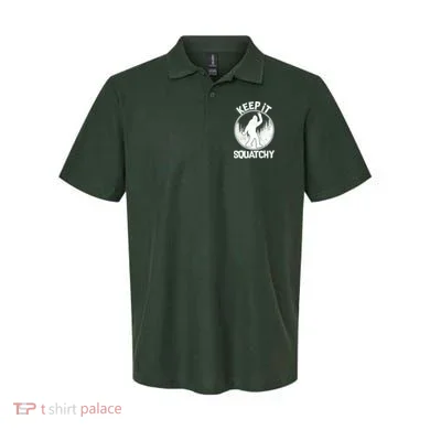 Keep It Squatchy  Polo