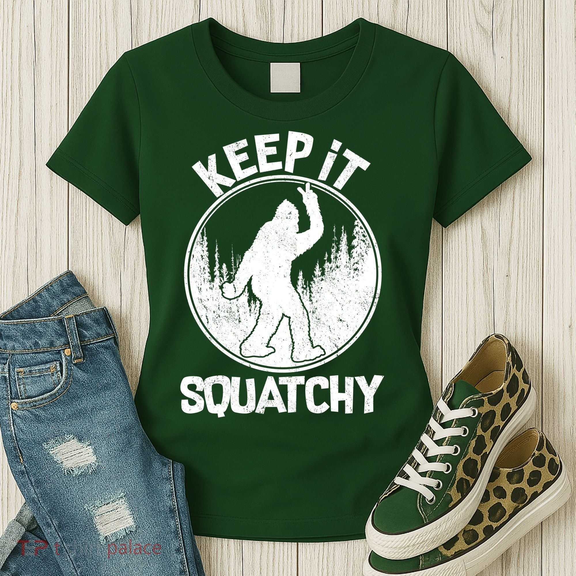 Keep It Squatchy  Women's T-Shirt