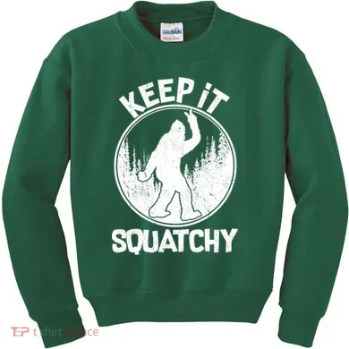 Keep It Squatchy  Kids Sweatshirt