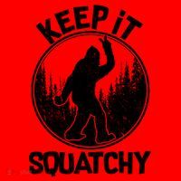 Keep It Squatchy  Santa Hat thumb 1
