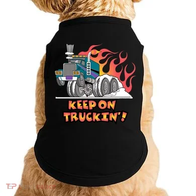 Keep on Truckin' Doggie Tank