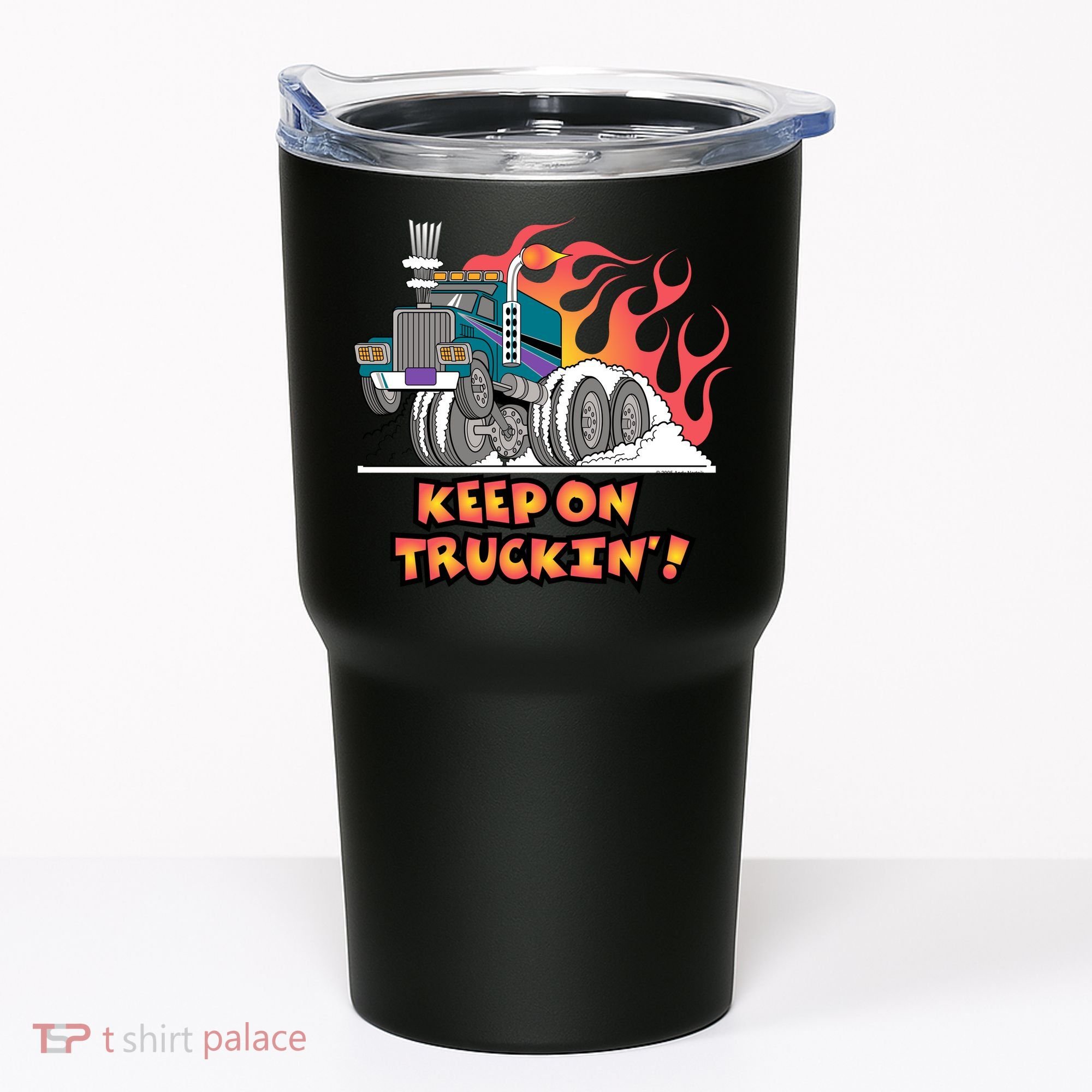 Keep on Truckin' Tumbler