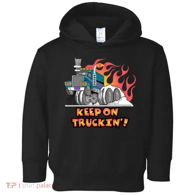 Keep on Truckin' Toddler Hoodie